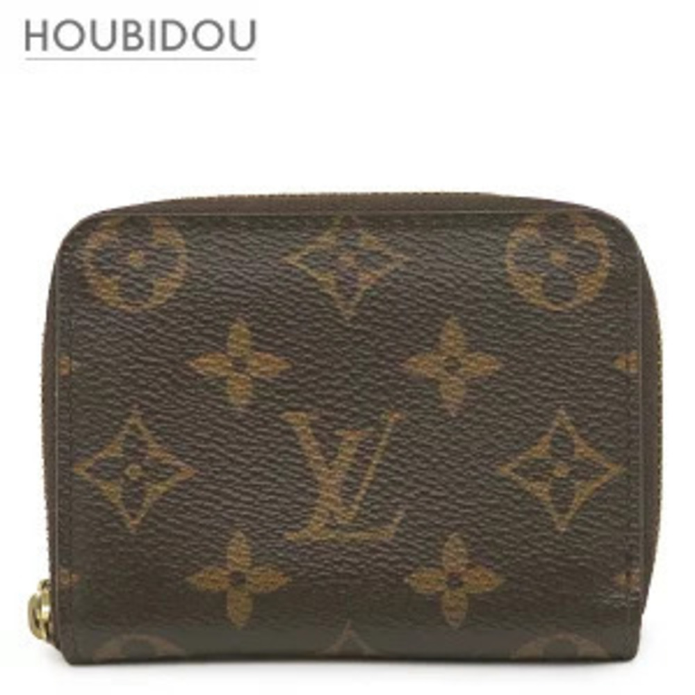 Louis Vuitton Zippy Wallet Coin Monogram Canvas Compact Wallet